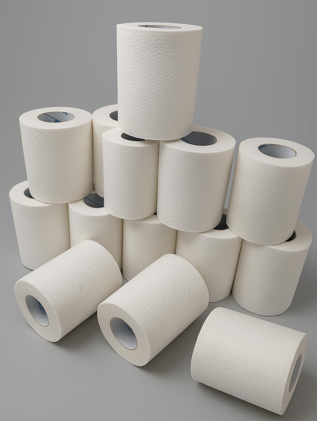 CLEAN SAFE 3 Ply Toilet Tissue Paper Roll - Pack of 6 (140 Pulls Per Roll)