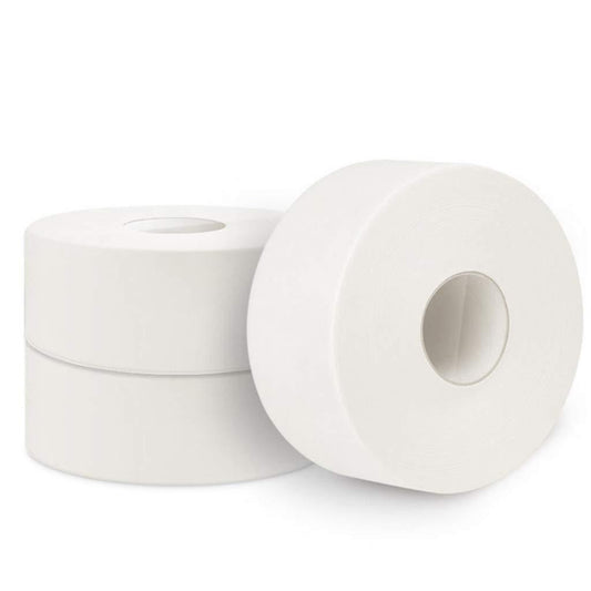 CLEAN SAFE Jumbo Toilet Tissue Roll 2 Ply - Pack of 16''x 750 Grams (Approx 250 mtrs) / JRT ROLL