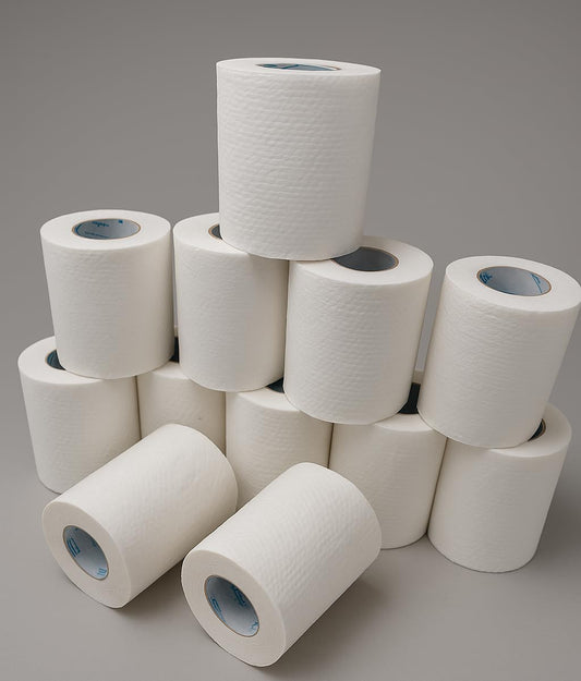 CLEAN SAFE 3 Ply Toilet Paper Roll | 140 Pulls X 10 Rolls | Soft And Highly Absorbent | 100% Natural Virgin Cellulose Fiber